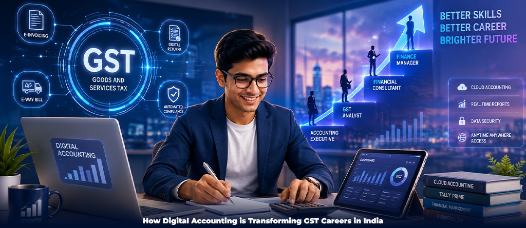 How Digital Accounting is Transforming GST Careers in India